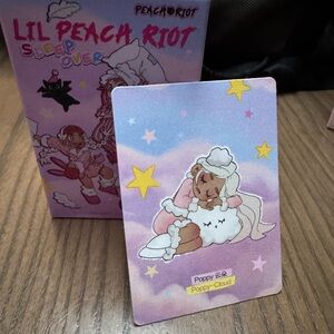 Lil Peach Riot Sleep Over Series figure-Confirmed Poppy Cloud